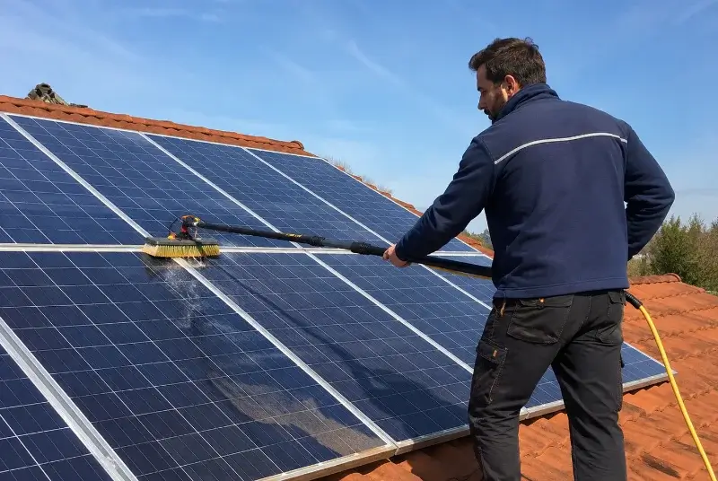 Nettoyage et entretien de panneaux solaires à Noailles